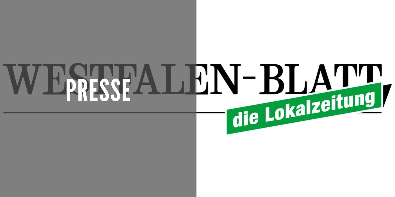 Presse - Das Logo der Zeitung "Westfalen-Blatt"